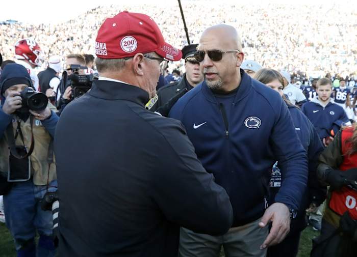 Indiana was just 1-22 against Penn State before winning 36-35 in overtime two weeks ago. (USA TODAY Sports)